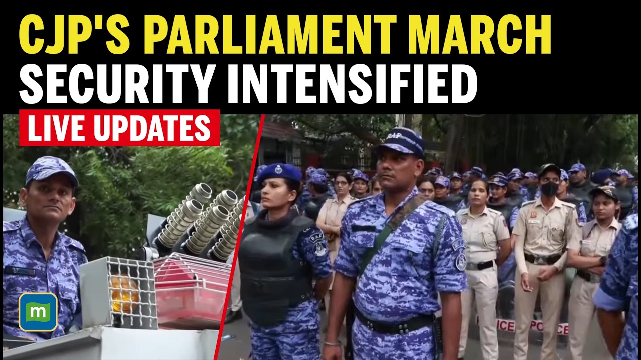 WATCH LIVE: CJP's Parliament March, Delhi Police invoke section 163 | Sonam Wangchuk | Jantar Mantar