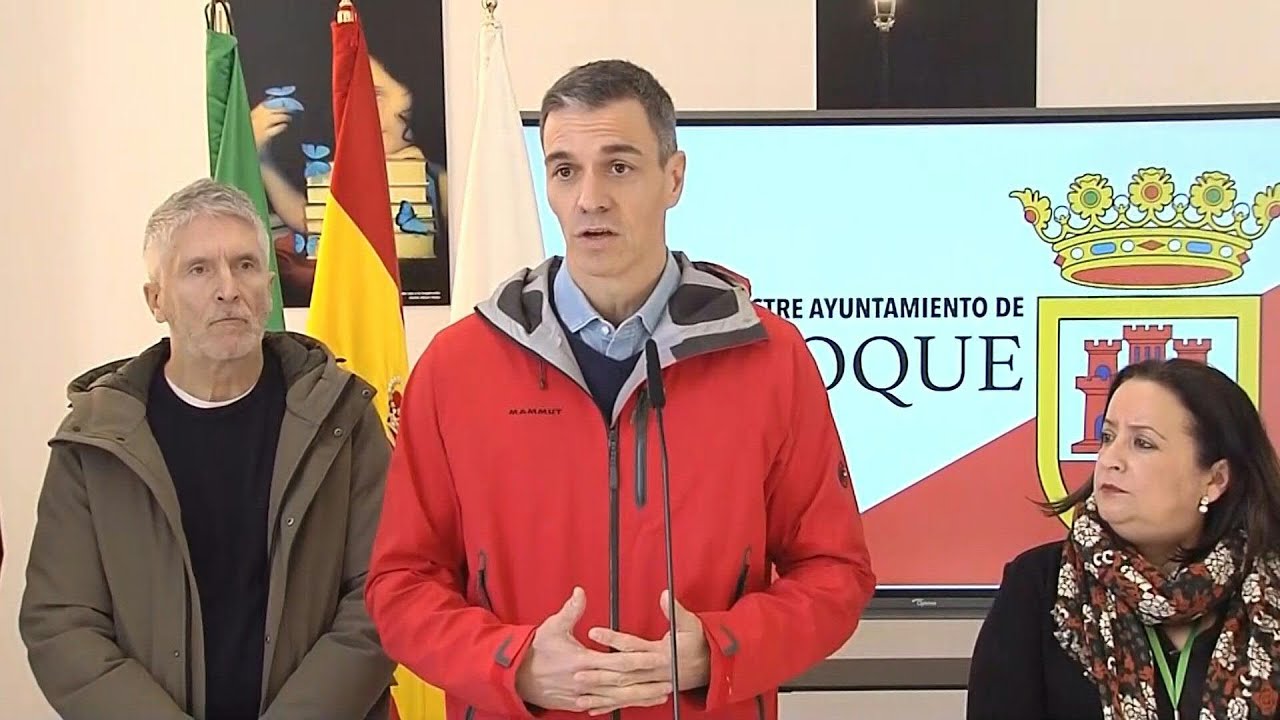 Pedro Sánchez llama a la prudencia ante nueva borrasca en España saturada de agua | AFP