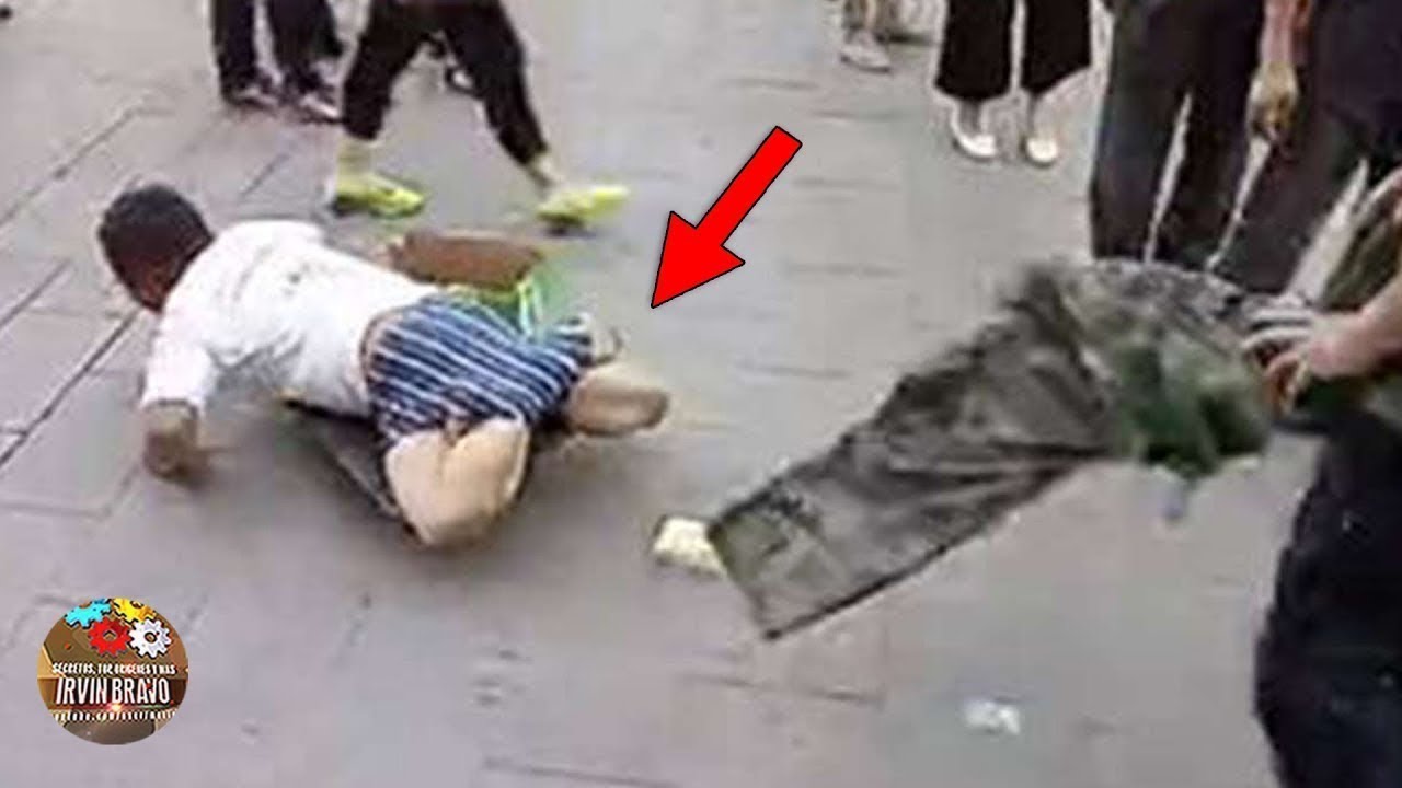 Fake Handicapped Beggars Caught on Video