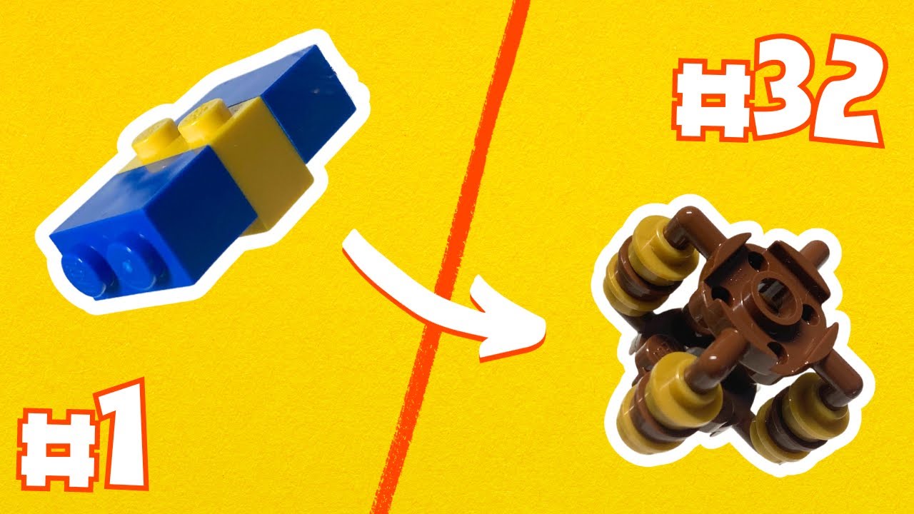32 Lego Stud Inversion Techniques!