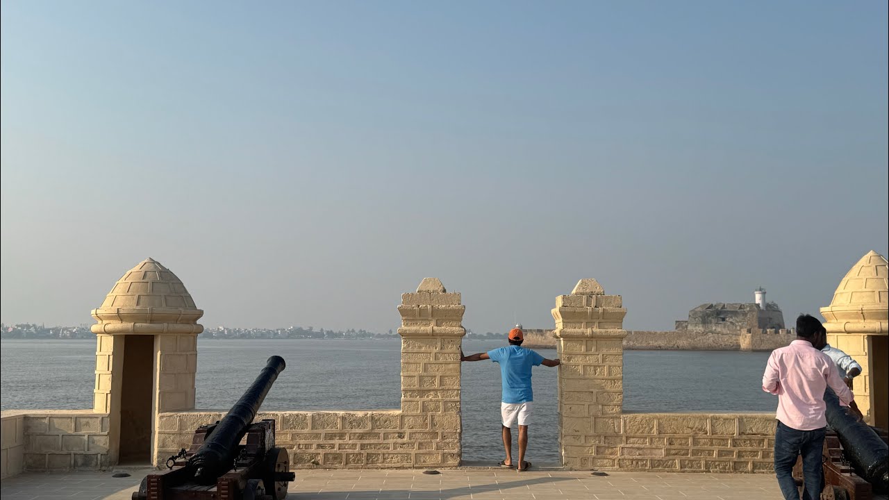 Diu fort, Diu. It is having to much walk need to hire golf cart to rome inside.#diutourism #trending