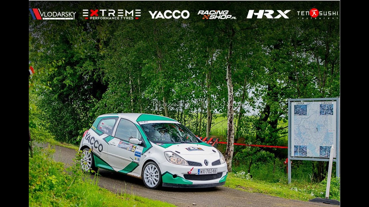 5 Rajd Rzeszowiak - OS 2 Lubenia - M.Pogorzelski / A.Załęcka - Renault Clio 3 RS