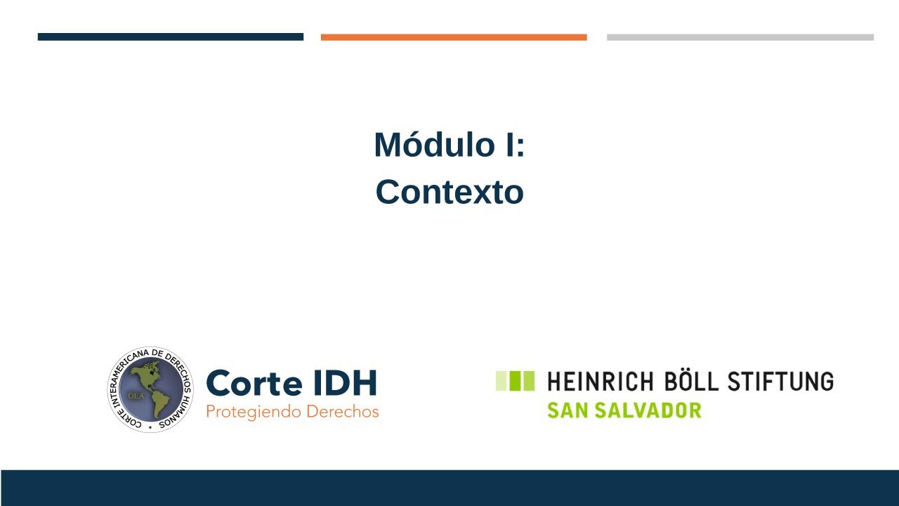 Módulo 1: Contexto de los derechos de las mujeres