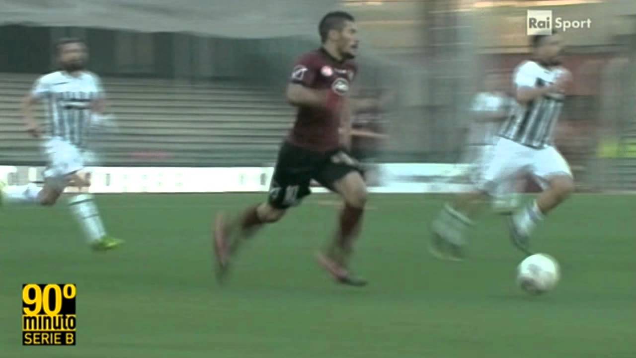 Sintesi Salernitana Ascoli 2-0 del 12/12/2015 Pestrin Coda