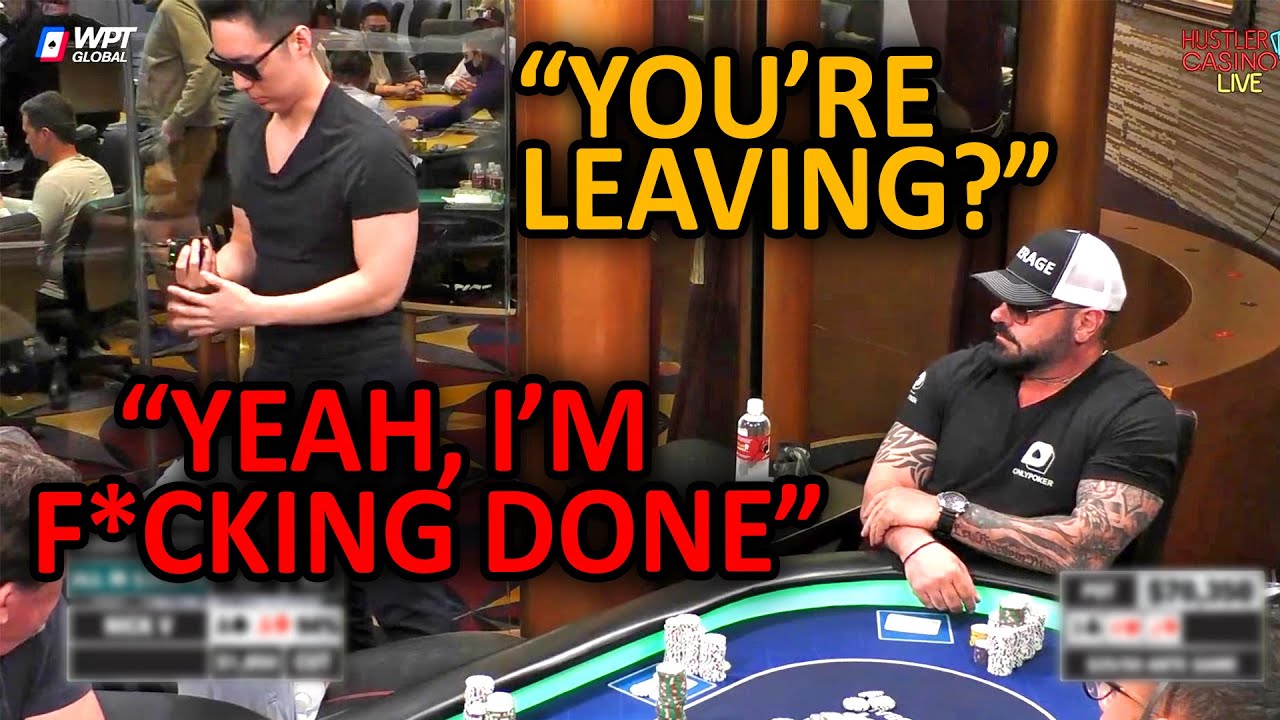 Luda Chris Wants To Leave Before Even Seeing The Flop @HustlerCasinoLive