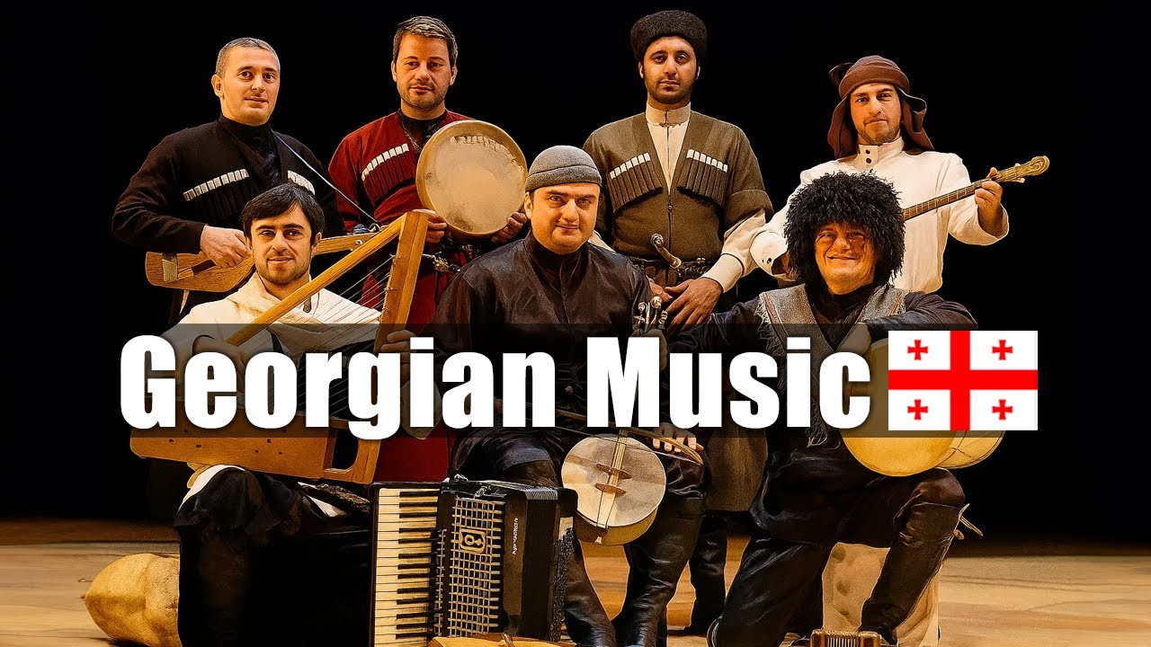 Georgian Instrumental Music 🇬🇪 with Beautiful Views of Georgia