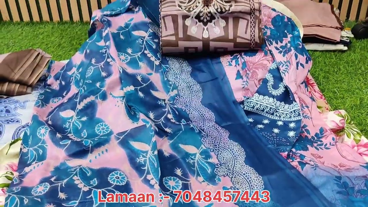 Lamaan Presented LSM Firdous Queen Exclusive Heavy Lawn Vol 18 Readymade Collection L XL XXL 3XL 4XL