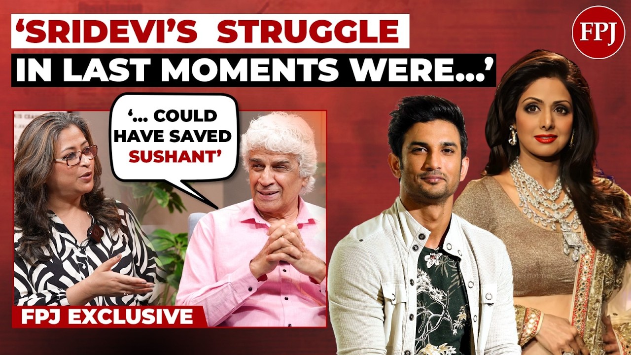 FPJ Exclusive: Naseer Abdullah on Sridevi & Sushant Deaths | Exposes Peter & Indrani