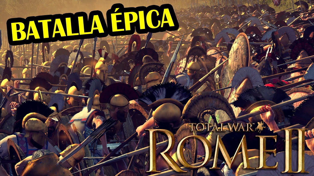 Total War ROME 2 | Duelo de PIQUEROS - Macedonia vs Egipto