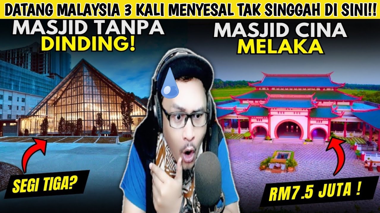 FUHHHHH‼️ 5 MASJID PALING EPIC 2026 DI MALAYSIA YANG RAMAI TERLEPAS PANDANG‼️😱 | Wak Lonjong