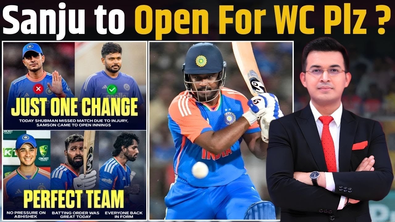IND vs SA : Sanju Samson to Open for WC Plz, Sanju backed to open in T20 WC after whirlwind knock
