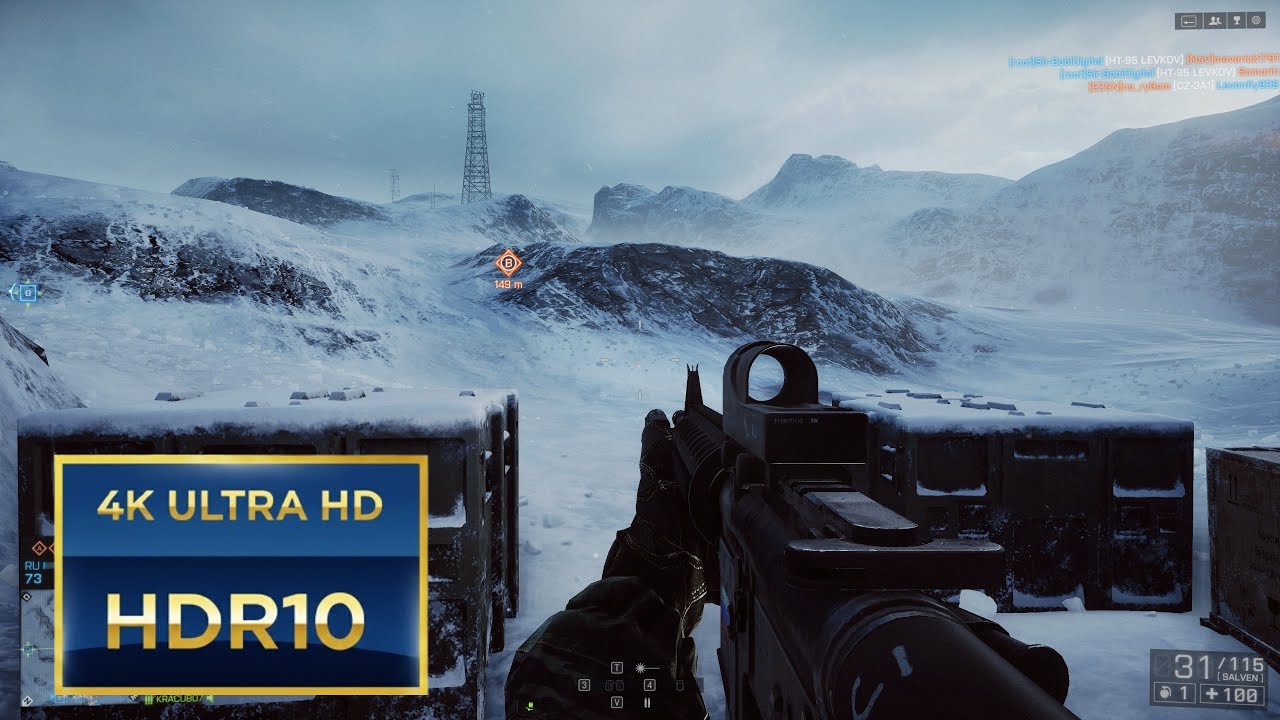Battlefield 4 Gameplay 4k (6k) | HDR10