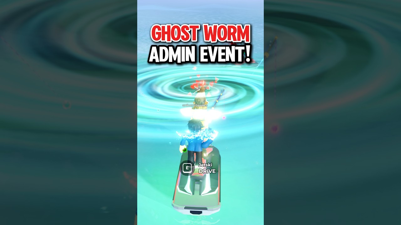 SECRET GHOST WORM ADMIN EVENT in Fish It! #roblox