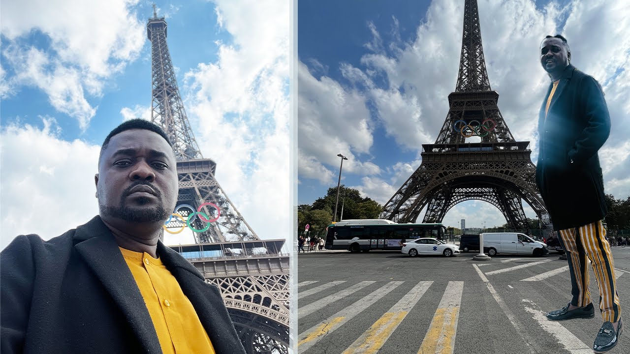 Road trip to the Eiffel tower, Paris, France.