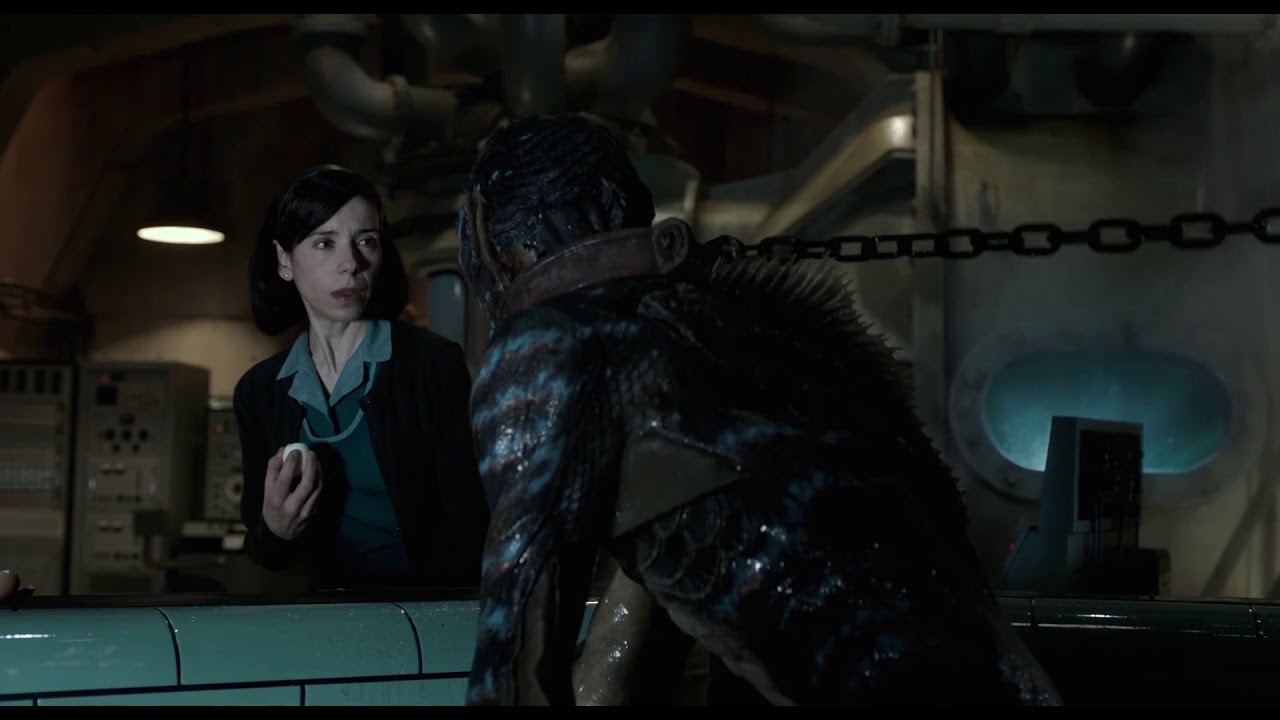 Guillermo del Toro directs Michael Shannon in THE SHAPE OF WATER