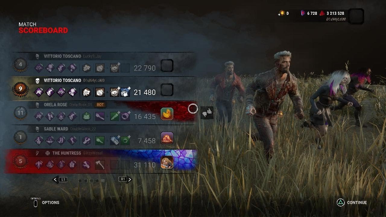 Dead by Daylight Pass Healing like a 4 relay race