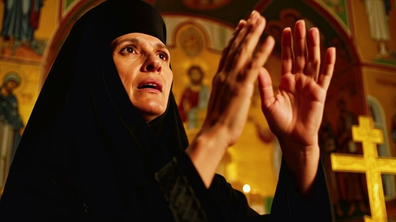 Ancient Byzantine Prayer of Orthodox Nuns Echoing Through Sacred Stone Walls