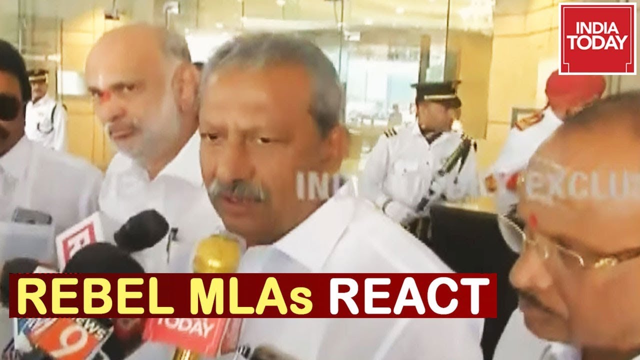 Karnataka Rebel MLAs React After SC Verdict, Says Will Contest Next Election
