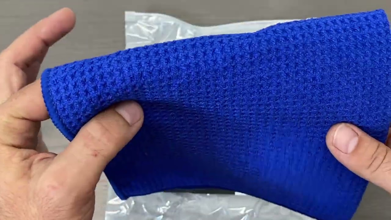 Deturner Waffle Glass - Panno in Microfibra per Pulizia Vetri