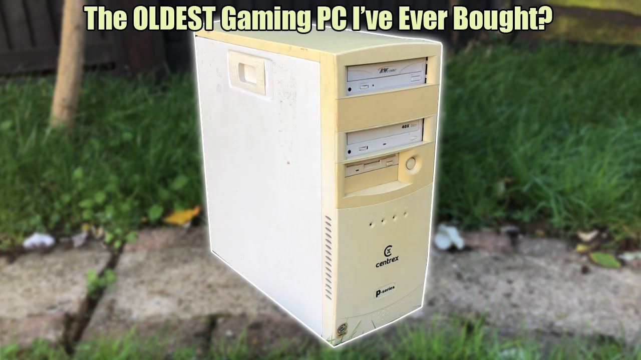 What's Inside This 20-Year Old Gaming PC? || A Custard-Coloured Time Capsule!