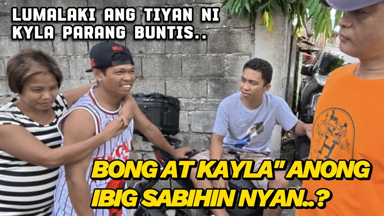 BONG AT KYLA MAGTAPAT KAYO!! BAKIT LUMALAKI ANG TIYAN BUNTIS BA??🤔