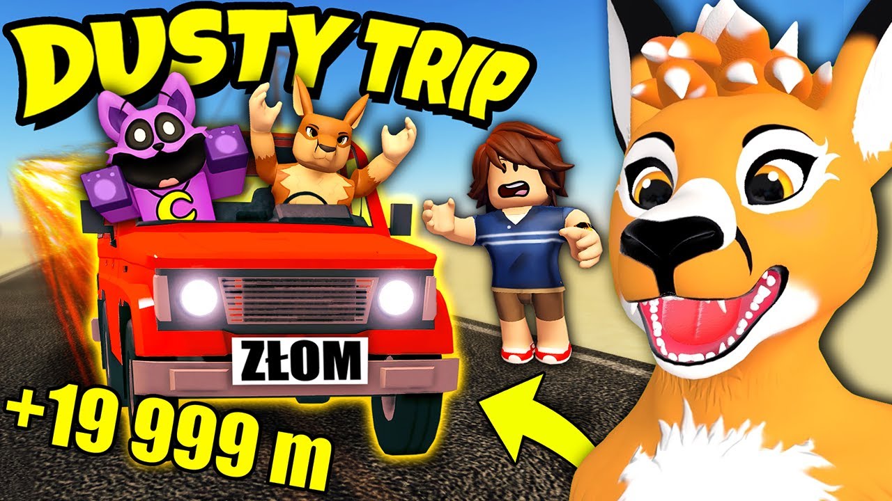 POJECHAŁEM Z CATNAPEM I GREGORYM W DŁUGĄ PODRÓŻ NA PODLASIE w ROBLOX! | DUSTY TRIP *NOWY UPDATE*