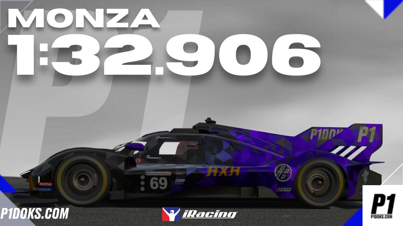 1:32.906 - Ferrari GTP - Monza - IMSA -│P1DOKS.COM 26S1 WEEK 11