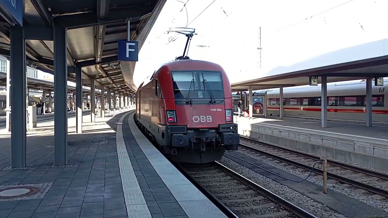 420 und 445 als RB 16 nach Nürnberg und Taurus nach Zagreb in München Hbf 
