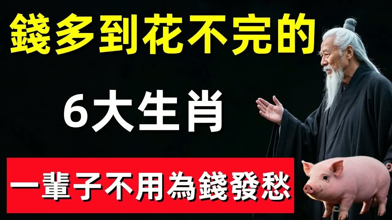 2026年不得了，6大生肖財運暴漲100倍！一輩子不用為錢發愁，錢多到花不完！#修行思維 #修行 #福報 #禪 #道德經 #覺醒 #開悟 #禅修