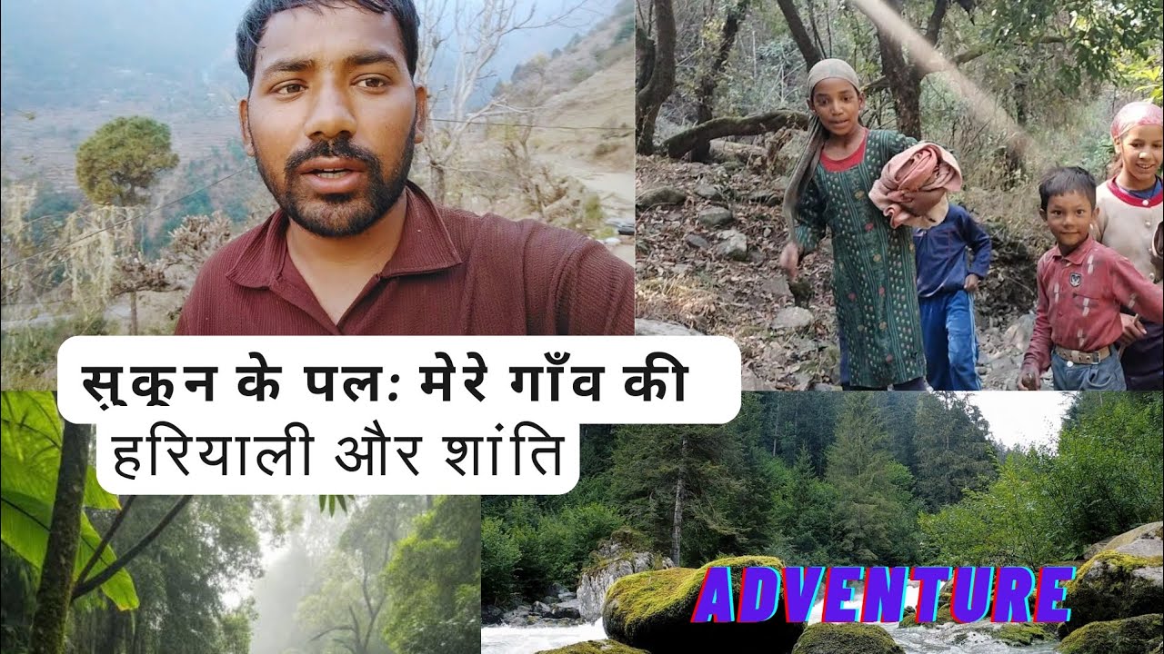 आज का दिन जंगल में  home tour full adventure 