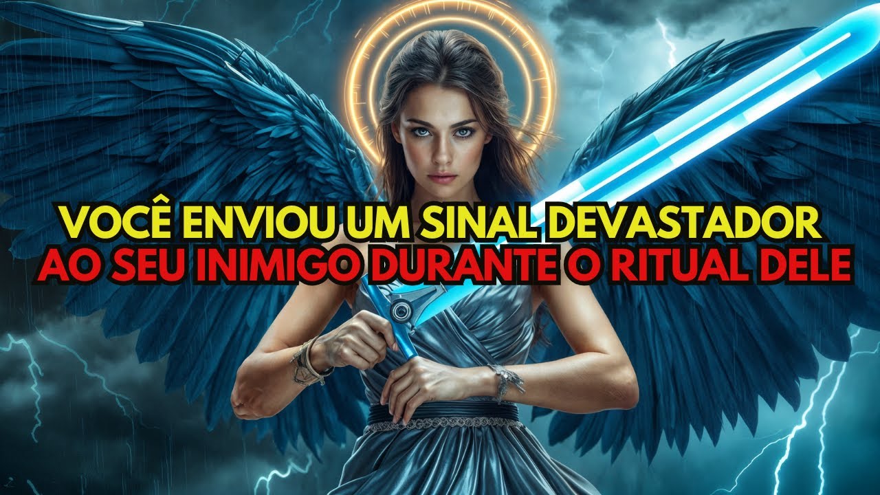 ESCOLHIDOS: VOC&Ecirc; ENVIOU UM SINAL DEVASTADOR AO SEU INIMIGO DURANTE OS TRABALHOS RITUAIS DELE!