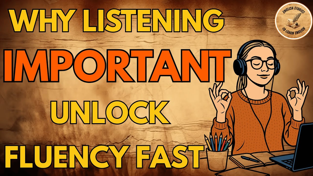 Why Listening Is So Important 😱 Unlock English Fluency Fast | English Stories to Learn English ✔
