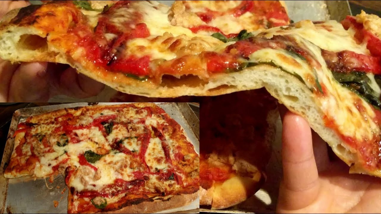 وداعا للوقوف ساعات في المطبخ  خمس دقائق كافية لتحضير اخطر بيتزا ايطالية بعجين سحري   pizza italiana