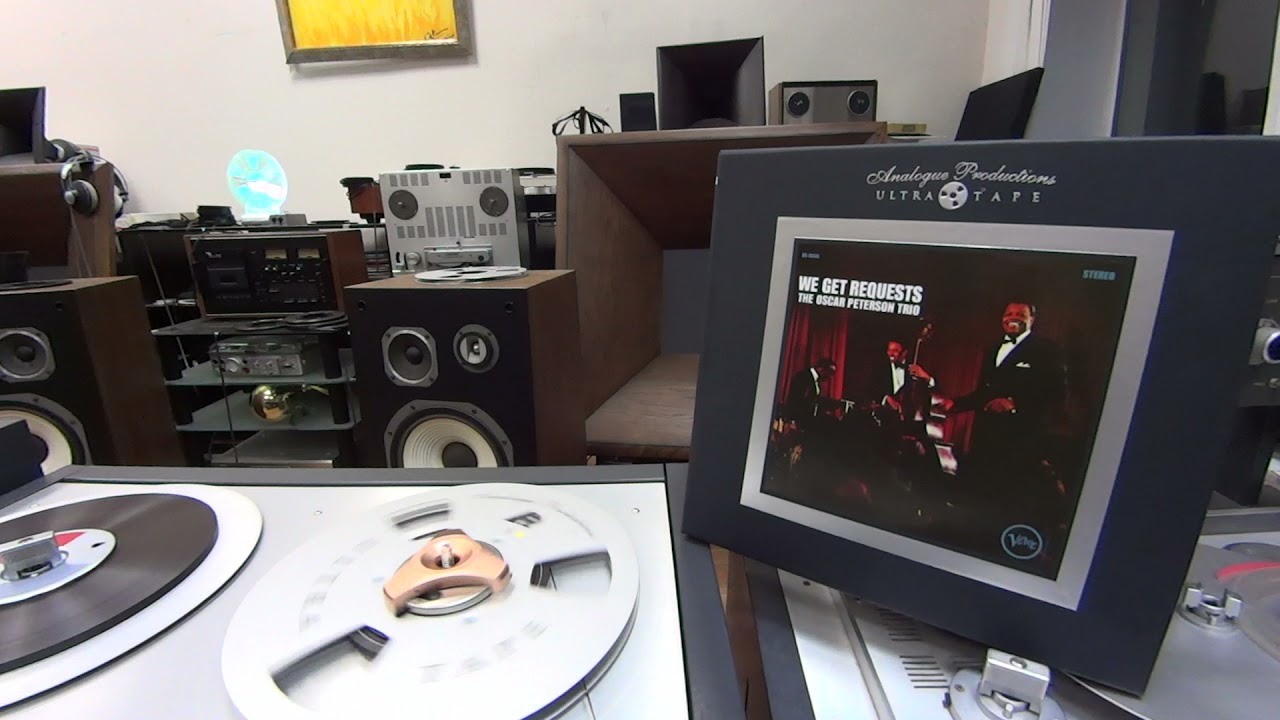 Oscar Peterson Trio, #AnalogueProductions tape release, #StuderA80R