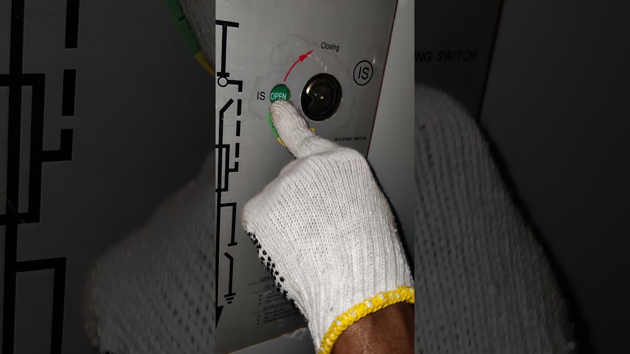 How to operate load break switch LBS