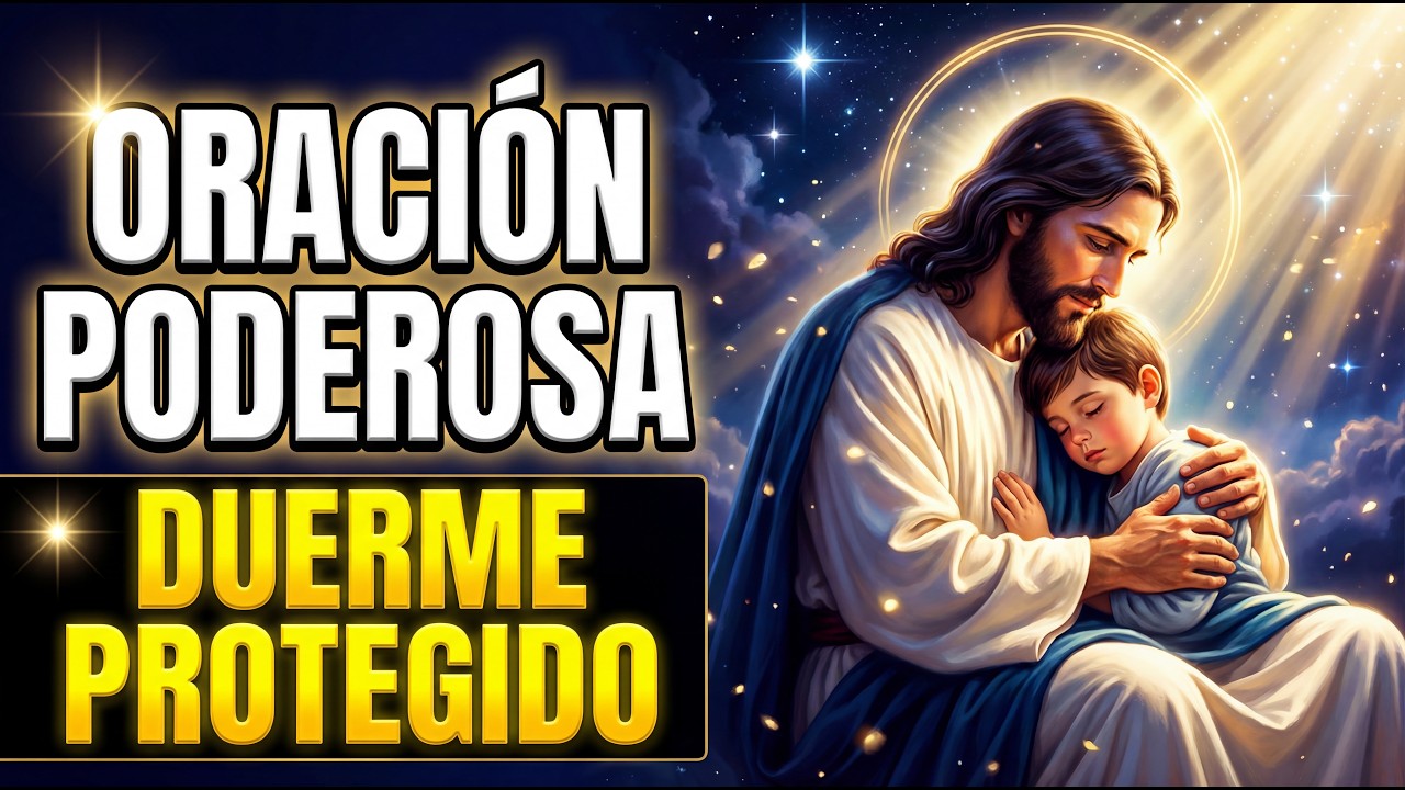 Oración  para descansar esta noche con la paz de Dios