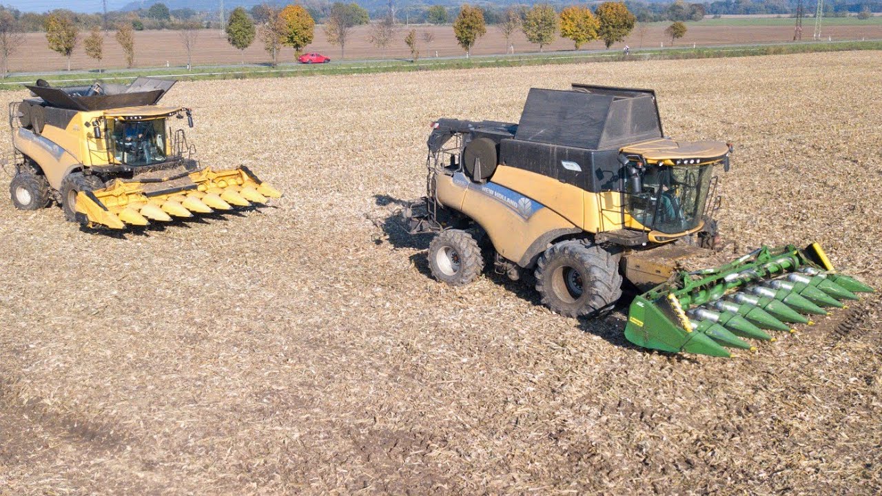 New Holland CR 9.80 & CR 10.90 - Corn Harvest 2019