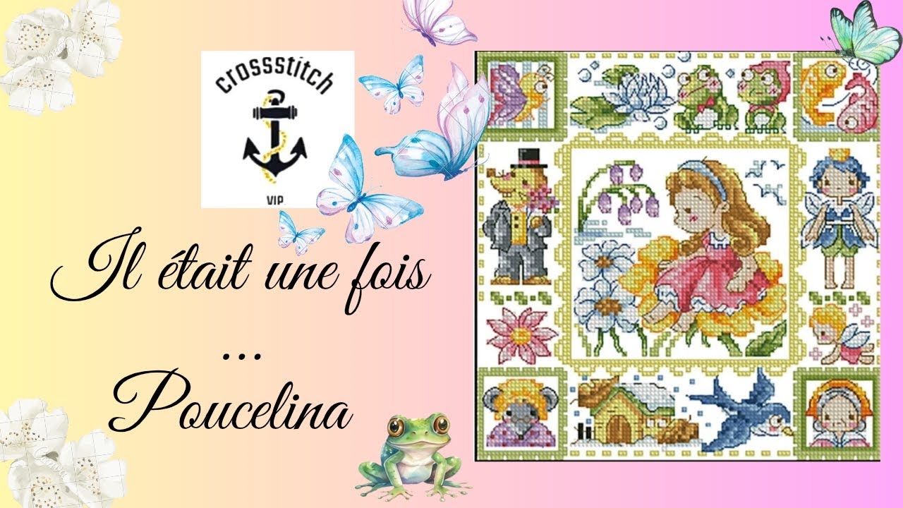 Moment broderie #vipcrossstitch #pointdecroix #crossstitch #stampedcrossstitch 