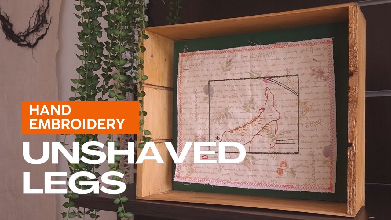 How much effort do you bring to a Hand Embroidery Present | Chainstitch and Backstitch