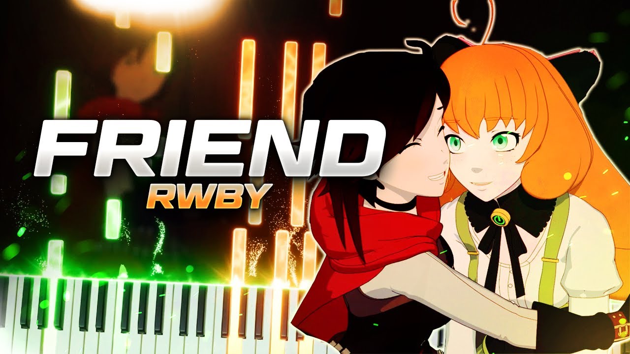 Friend | RWBY Piano Cover & Tutorial // RWBY Volume 8 Credits Theme (Sheet Music)