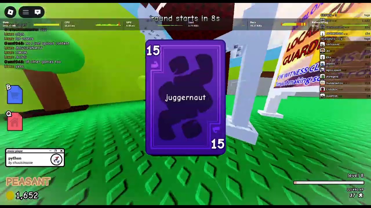 My first video (Untitled Tag Game)