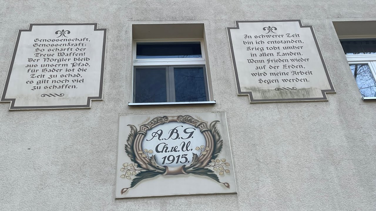 Gartenstadt Gablenzsiedlung: architektonisches Kleinod und Geheimtipp! Beginn sozialer Wohnungsbau