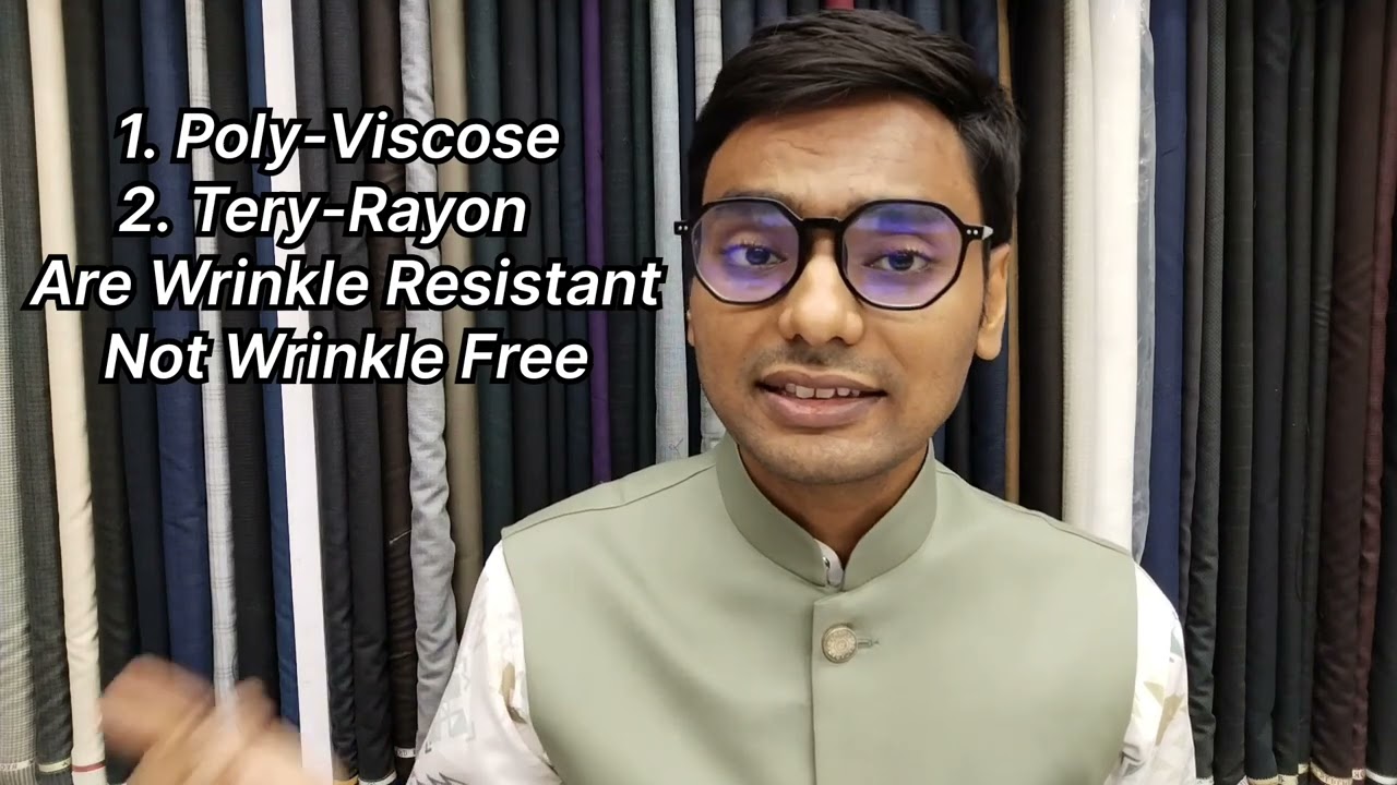 wrinkle free pant fabric | is no iron-pant possible ? | formal pant fabric.