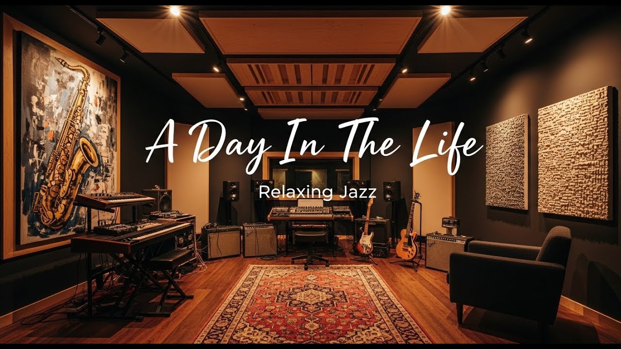 A Day In The Life - The Beatles | Cover - Relaxing Jazz Music 🎷
