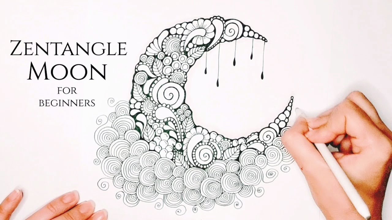 Zentangle patterns for beginners 🔸Drawing idea for beginners 🔸Zenart