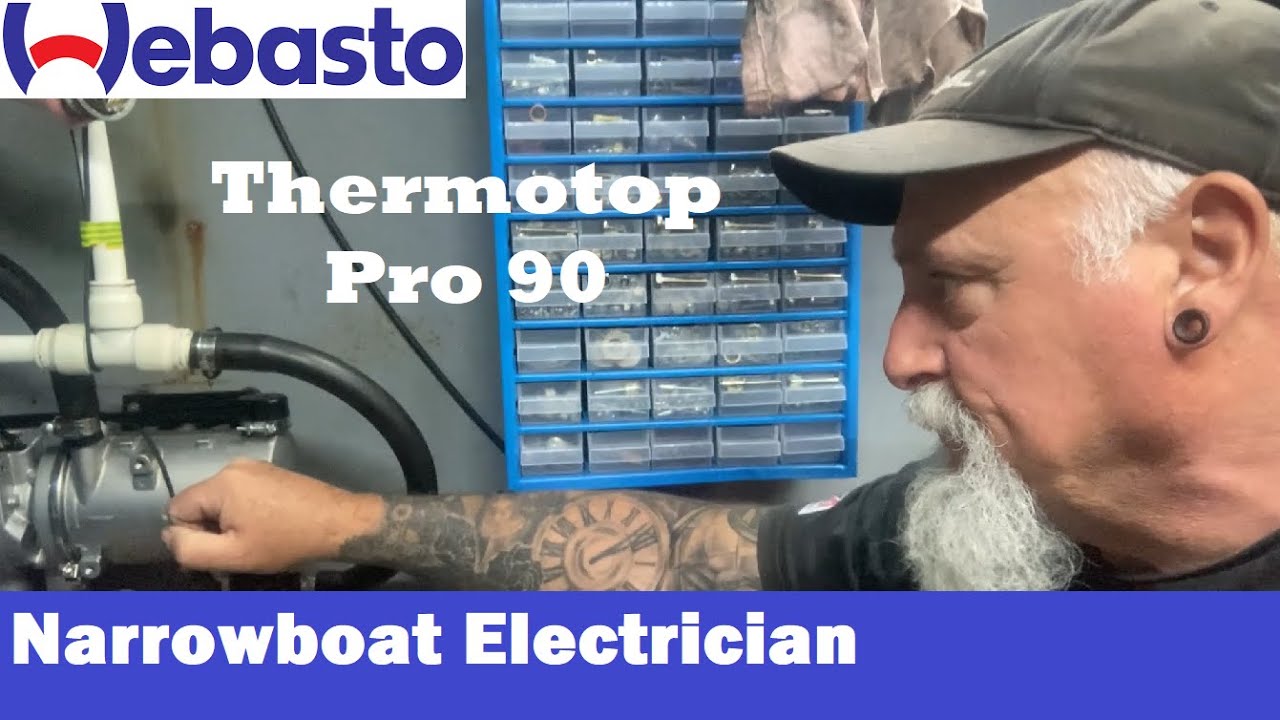 Narrowboat Electrician - Webasto Thermotop Pro 90 Installation