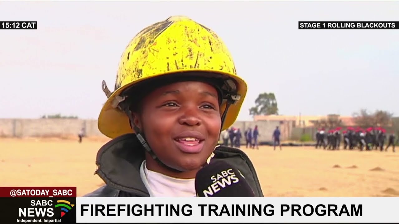 Young Gauteng firefighters undergo rigorous mentoring and training