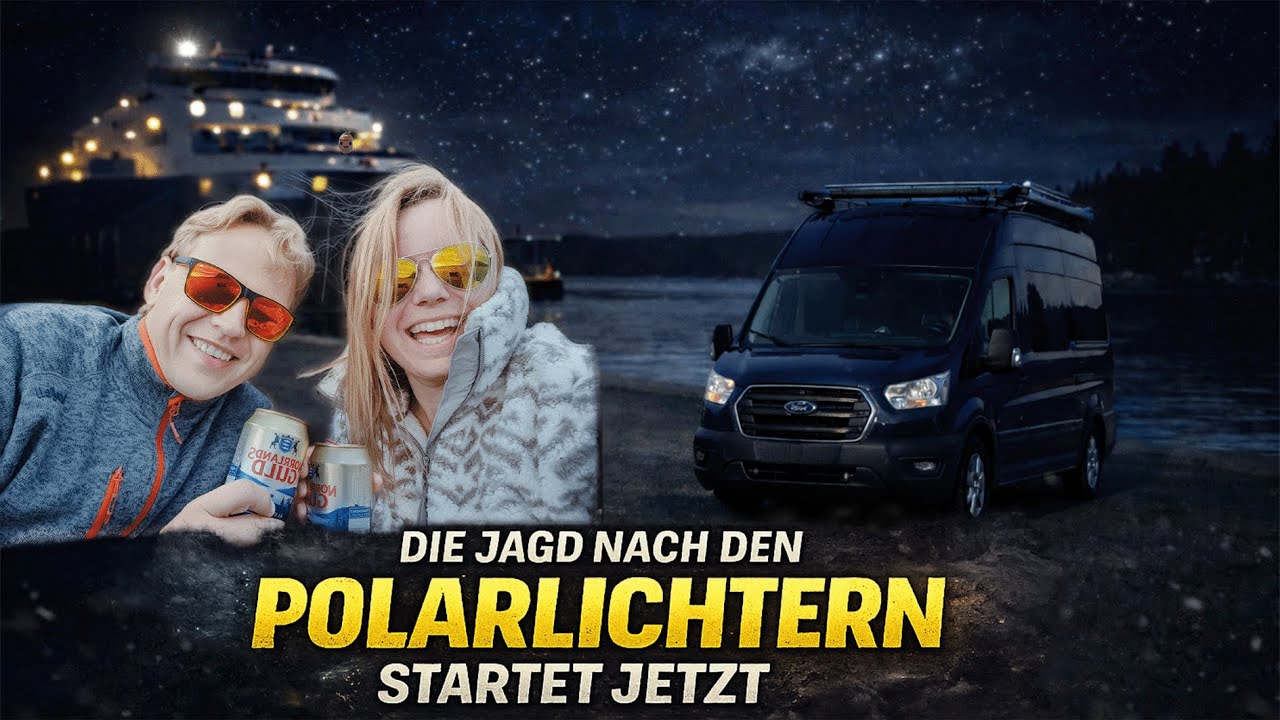 Wir starten die Polarlichtjagd – mit dem Camper nach Skandinavien