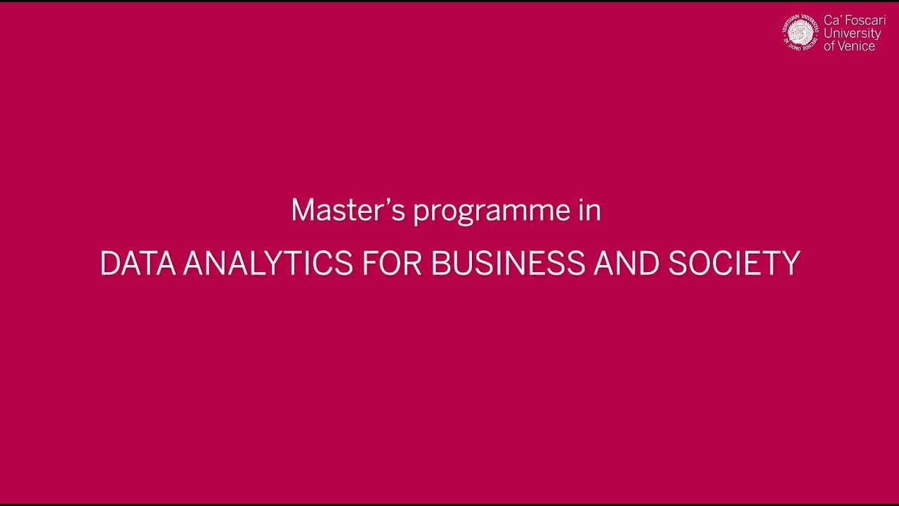 Data Analytics for Business and Society - Presentation