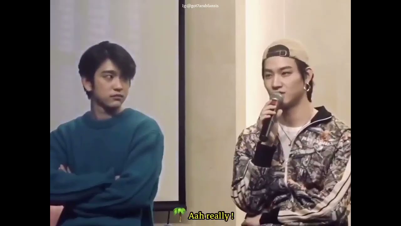 JayB planning for new piercing,meanwhile Jinyoung being Jinyoung #got7 #jjp #ahgase #jayb #jinyoung